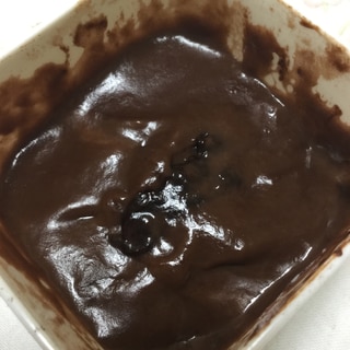 片栗粉で濃厚チョコレート餅